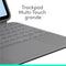 Logitech Combo Touch - Toetsenbordcase voor iPad Air - Grootste trackpad ooit - Grijs