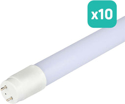 V-TAC VT-1577-N - LED T8 Buis - 20W 2100 Lumen 4000K - Wit (set van 10)