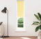 vidaXL - Rolgordijn - 45x210 - cm - verduisterend - stofbreedte - 40,7 - cm - geel