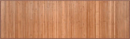 vidaXL - Vloerkleed - rechthoekig - 60x200 - cm - bamboe - naturel