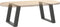 vidaXL - Salontafelpoten - 2 - st - U-vormig - 70x(42-43) - cm - staal - antraciet