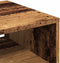 vidaXL - Salontafel - 40x40x43 - cm - bewerkt - hout - oud - houtkleurig