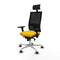 Bureaustoel met hoofdsteun Piqueras y Crespo 3D086G1 Geel