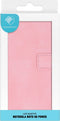 iMoshion Hoesje Geschikt voor Motorola Moto G8 Power Hoesje Met Pasjeshouder - iMoshion Luxe Bookcase - Roze