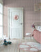 Noordwand - Good - Vibes - Behang - Hexagon - Pattern - roze - en - paars
