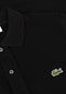 Lacoste Heren Poloshirt - Katoen - Stretch - Zwart - Maat XL