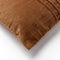 Dutch Decor PAX - Kussenhoes velvet 40x60 cm Tobacco Brown - bruin - met rits