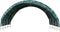 vidaXL - Veetent - 3,7x3,7 - m - PVC - groen