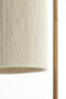 Light & Living Vloerlamp Donio - Naturel/Crème - 33.5x28x155cm - Modern - Staande lampen voor Woonkamer - Slaapkamer