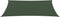 vidaXL Zonnezeil 160 g/m² 6x8 m HDPE donkergroen
