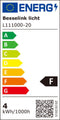 Home Sweet Home - Edison Vintage E27 LED filament lichtbron - Dimbaar - Amber G160 Ovaal 16/16/29cm 4W 400lm 2700K (1 stuk)