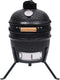 vidaXL Kamado barbecue 2-in-1 56 cm keramiek rood