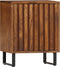 vidaXL - Nachtkastje - 40x30x50 - cm - massief - mangohout