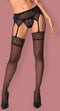 Obsessive Shibu Kousen - Erotische Kousen - Maat L/XL - Zwart