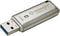 Kingston IronKey Locker+ 50 - USB Stick 64GB - AES-hardwarematige versleuteling - Zilver