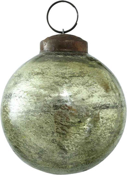 PTMD Jorrik Kerstbal - H7 x Ø7 cm - Glas - Champagne