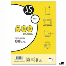 Papier Pacsa EXTRA - A5 - 500 Lakens 80 g/m² - Wit (10 stuks)