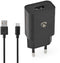 Nedis WCHAM105ABK - USB-wandlader - Inclusief USB-A-naar-micro-USB-kabel 1m - Zwart