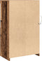 vidaXL - Dressoir - met - LED - Verlichting - Oud - Hout - 60,5x37x100 - cm