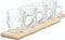 Cosy&Trendy serveerplank met bierglazen - Set