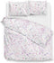 Zo!Home Jamie - Dekbedovertrek - Eenpersoons - 140x200/220 cm + 1 kussensloop 60x70 cm - Pink