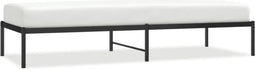 vidaXL - Bedframe - metaal - zwart - 80x200 - cm