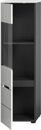 Furnilux Canu - Vitrinekast - Staand-hangend - 33x36x125cm - Wit