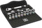 Wera - 8100 SA 12 HF Zyklop Metal - 13-delige ratelset met omschakelpal - 1/4