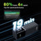 Strong S19 Powerbank - 12000 mAh - 176 W Max - 2 x USB-C + USB-A - Opladen in 19 min - Zwart