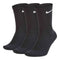 Sportsokken Nike EVERYDAY CUSHIONED SX7664 Zwart Nylon (3 pcs) Maat S