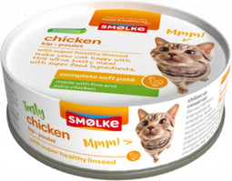 Smølke soft paté Chicken 80g