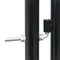 vidaXL - Poort - enkel - 300x200 - cm - zwart