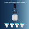 Gologi Slimme Inbouwspots - Smart LED Downlight - Dimbaar RGB+CCT - GU10 LED Lamp - Wit