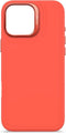 DECODED Siliconen Stacks Hoesje Geschikt voor iPhone 16 Pro Max - Premium Soft-Touch Materiaal - Antibacteriële Coating - Geschikt voor MagSafe - Tangerine Oranje