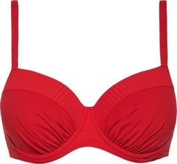 CYELL Dames Bikinitop - Voorgevormd met Beugel - Maat 44E - Rood