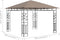 vidaXL - Prieel - met - klamboe - 6x3x2,73 - m - crème