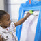 Step2 Masterpiece Easel Schoolbord - Tekenbord voor kinderen met kruk - Whiteboard Schrijfbord van kunststof inclusief opbergvakjes en clips