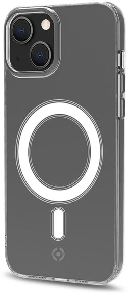 Celly GelskinMag - Soft Case - MagSafe Compatibel - Transparant