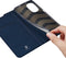 Dux Ducis - Slim bookcase hoes - Geschikt voor Motorola Moto G52 - Blauw