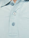 JACK&JONES PREMIUM JPRBLALOGO SPRING SS POLO NOOS - Heren Polo - Lichtblauw met logo - Maat L