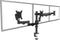 Maclean MC-137 - Monitorhouder voor 3 monitoren - 17-27 inch - tot 8kg - Gasveren - Zwart