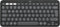 Logitech Pebble Keys 2 K380s - Draadloos Toetsenbord - Bluetooth - Tonal Graphite