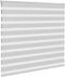 vidaXL - Zebra - rolgordijn - 160x150 - cm - stofbreedte - 155,9 - cm - lichtgrijs