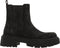 Bullboxer Enkellaars - PU Bovenwerk - Hakhoogte 4,5 cm - Kleur Black