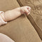 Meyco Baby Romantic Flower boxkleed - 3D bloemenpatroon - taupe - 77x97cm