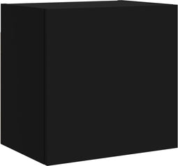vidaXL - Tv-wandmeubel - 40,5x30x40 - cm - bewerkt - hout - zwart