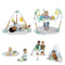 INGENUITY 6-in-1 Baby Bouncer Aid: Transformeert in een speelmat, kindertipi, activiteitentafel,...