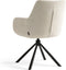 Furnihaus Olivia - Draaibare Eetkamerstoel - Armleuning 360° - Beige