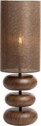Light & Living Tafellamp Danialo - Bruin - Ø22cm - Modern