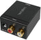 LogiLink CA0102 - Audio Converter - Analoge L/R naar digitale coaxiale en Toslink - Zwart
